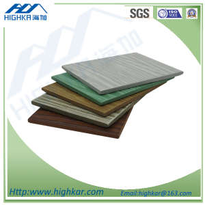 Fiber Cement Board-- Color Wood Grain Pattern Siding