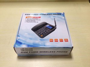 GSM Fixed Wireless Telephone with 2 SIM Card Slot