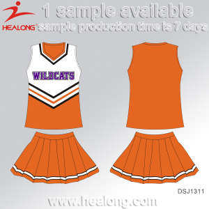 Healong Custom UV-Protection Full Dye Sublimation Cheerleading Jerseys