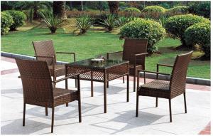 PE Rattan Dining Set Outdoor Furniture